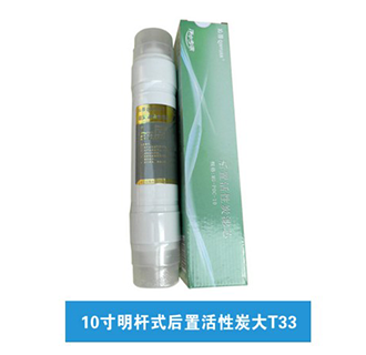 10寸明桿式后置活性炭大T33（可上門更換濾芯）